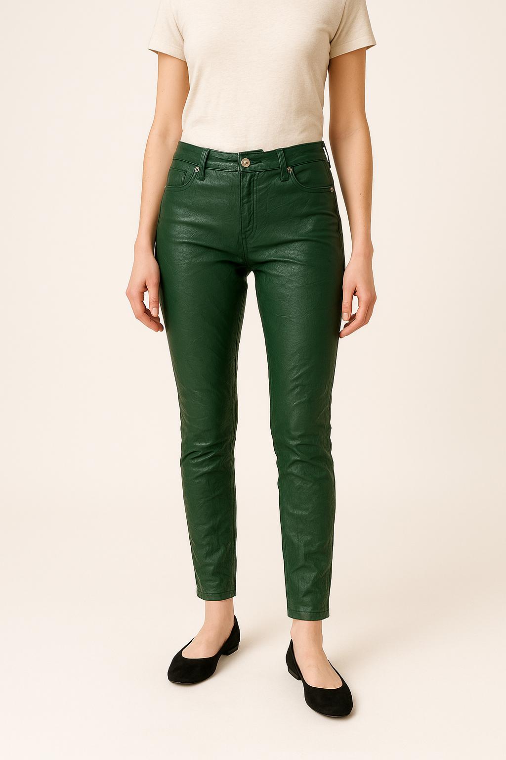 Pantalon Slim Vert - Taille XS/34