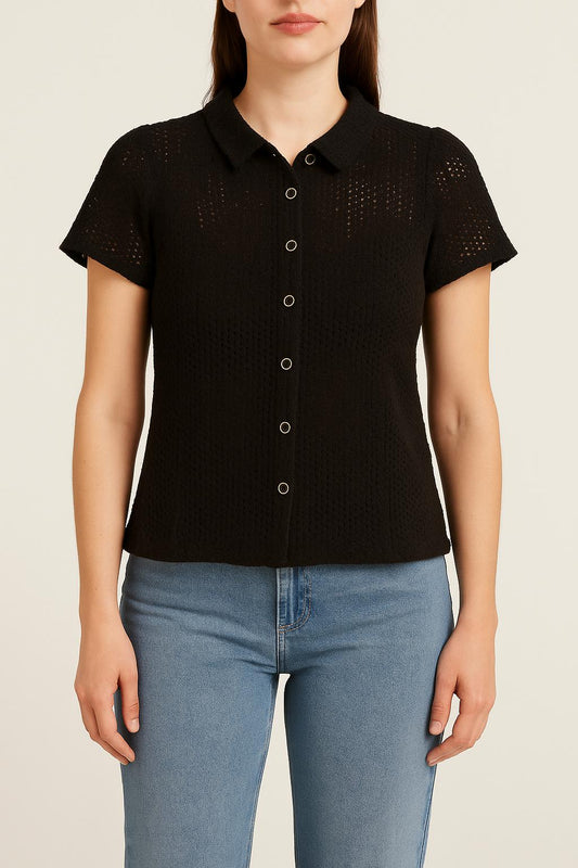 Chemise Noire - Taille L/40