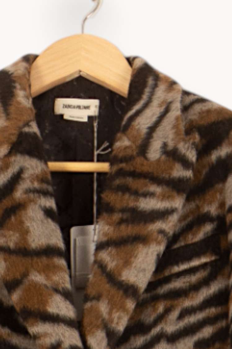 Blazer Marron et Noir - Taille XS/34