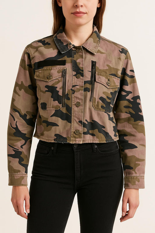 Veste Camouflage Multicolore - Taille S/36