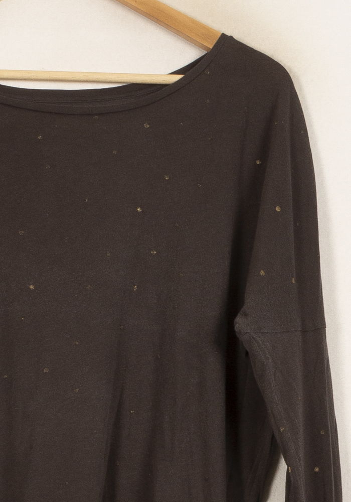 Tee-shirt Manches Longues Gris - Taille L/40