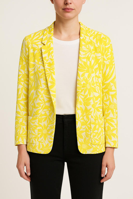 Blazer Jaune et Blanc - Taille M/38
