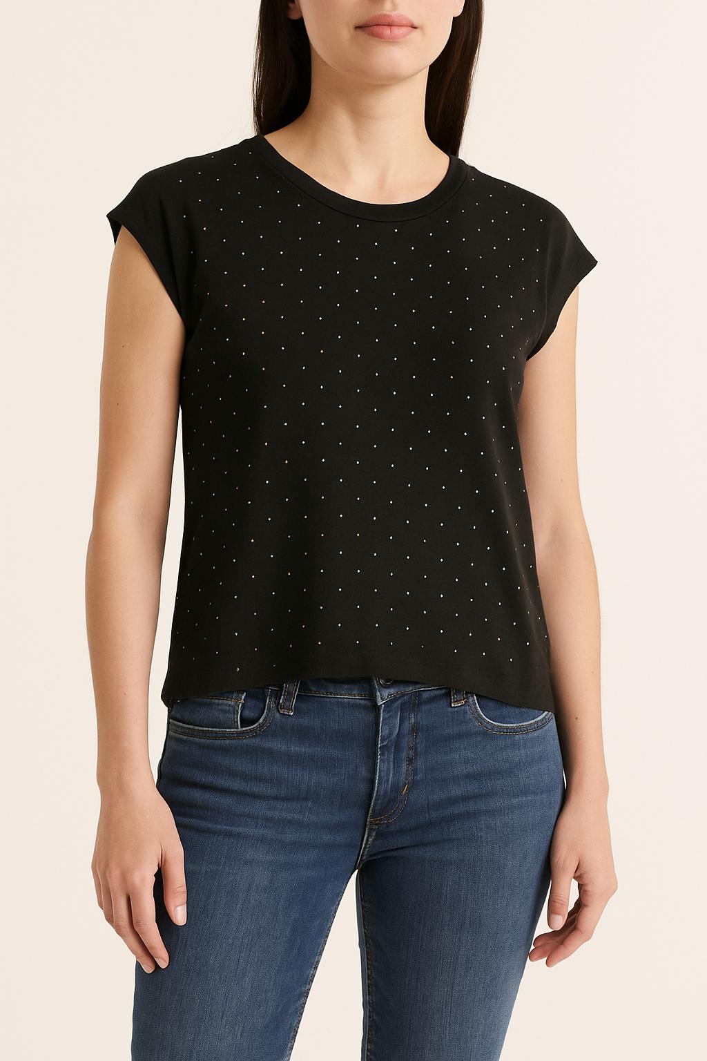 T-shirt Noir - Taille S/36