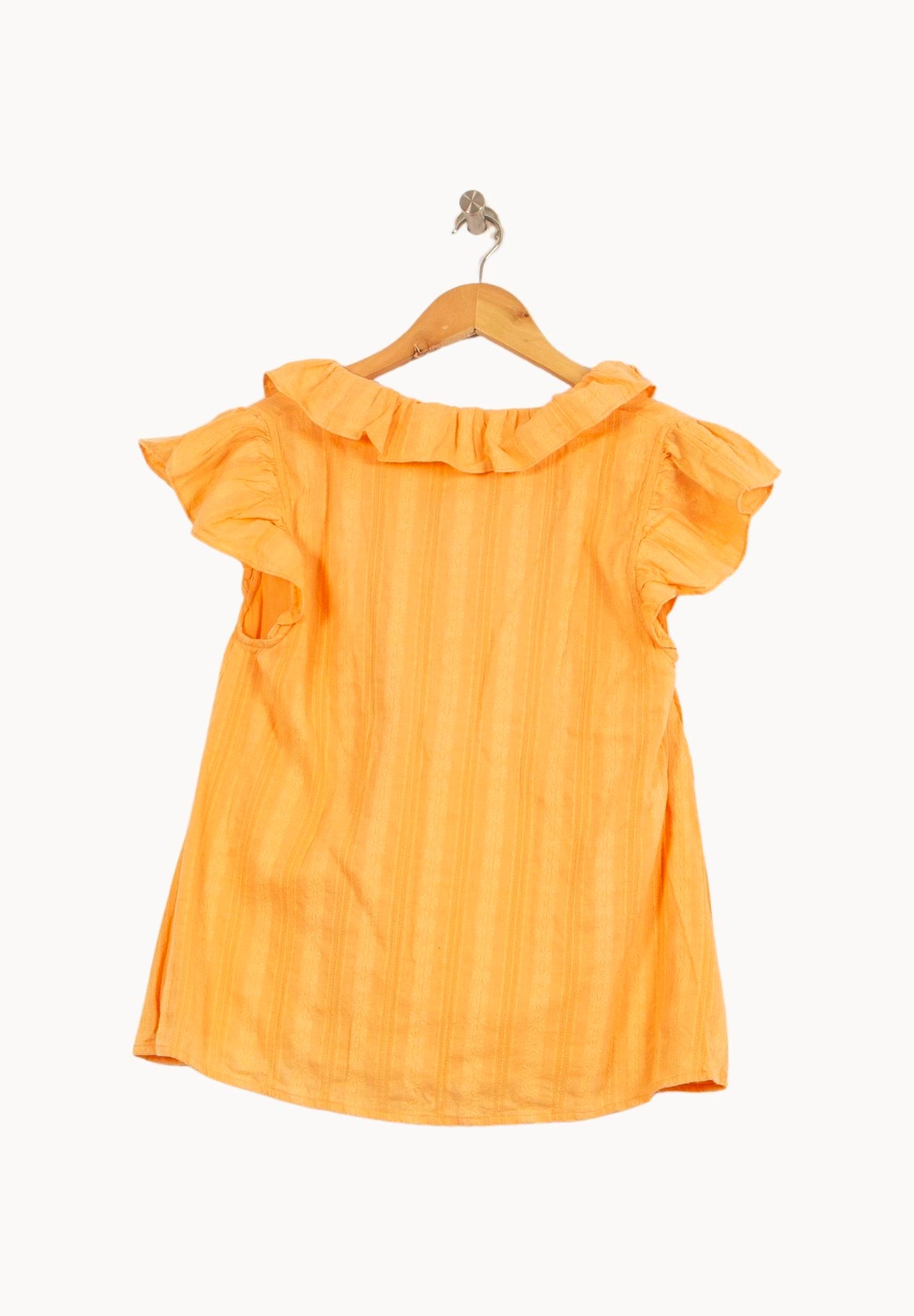 Blouse orange - Taille S/36