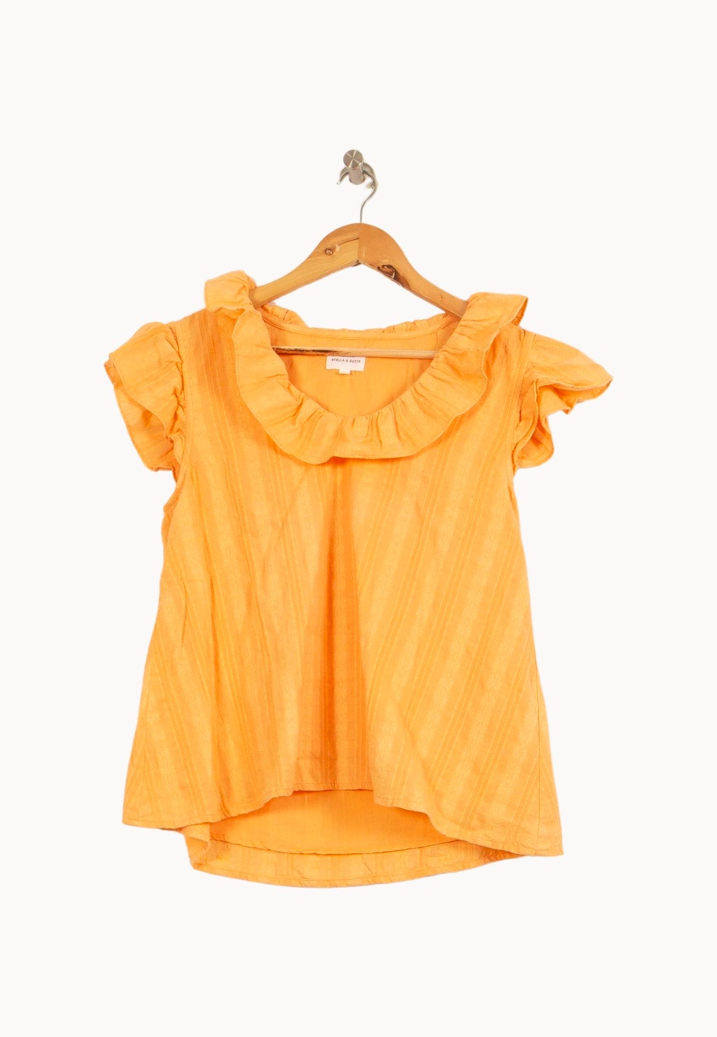 Blouse orange - Taille S/36
