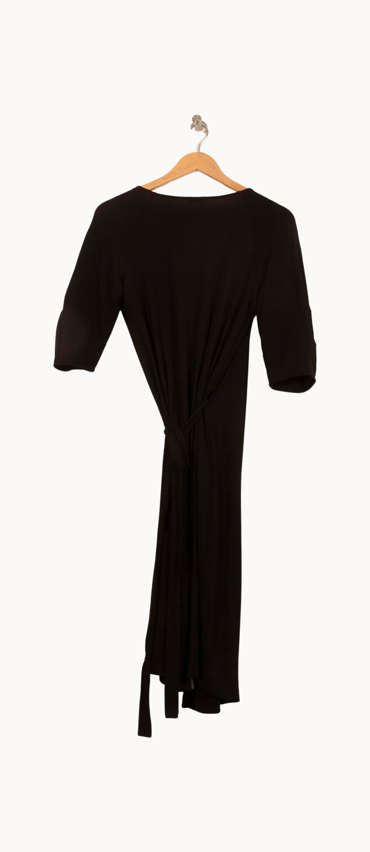 Robe Portefeuille Noire - Taille S/36