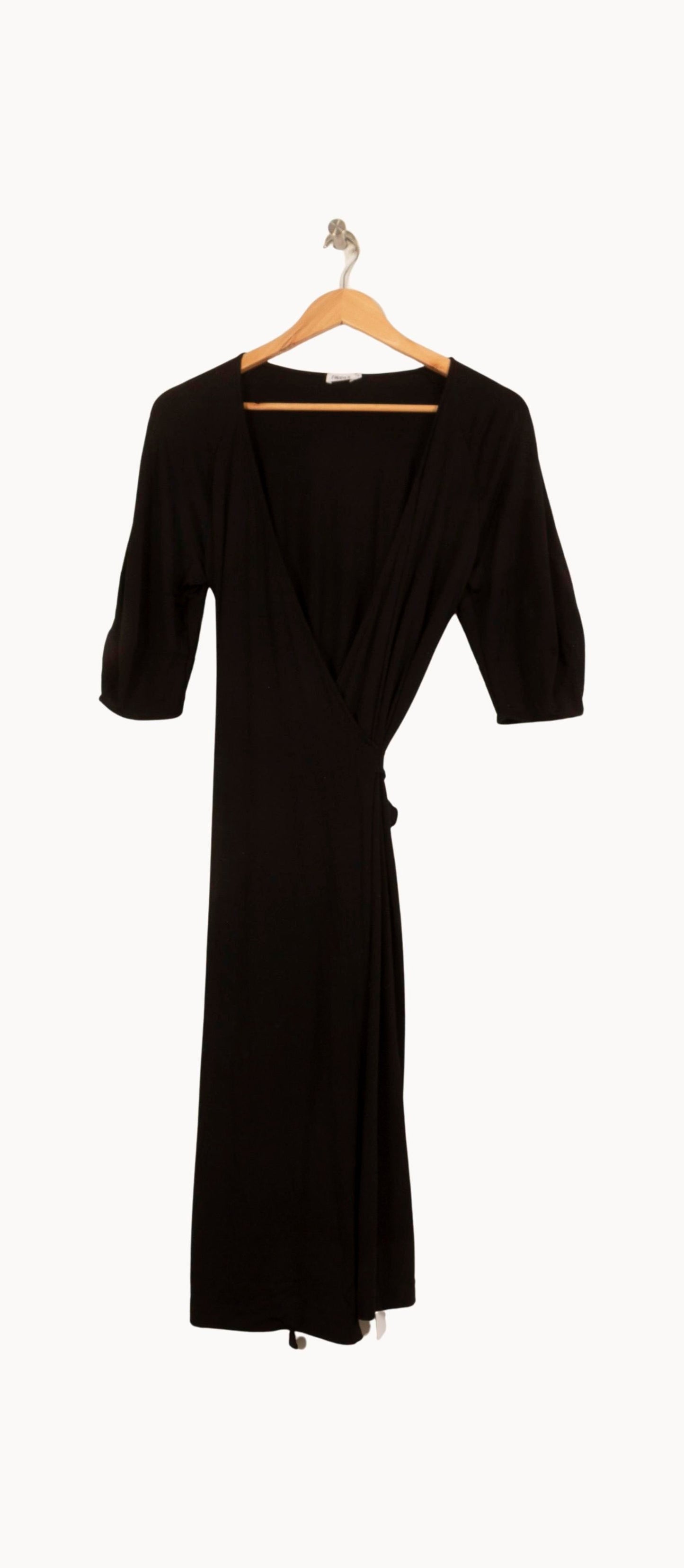 Robe Portefeuille Noire - Taille S/36
