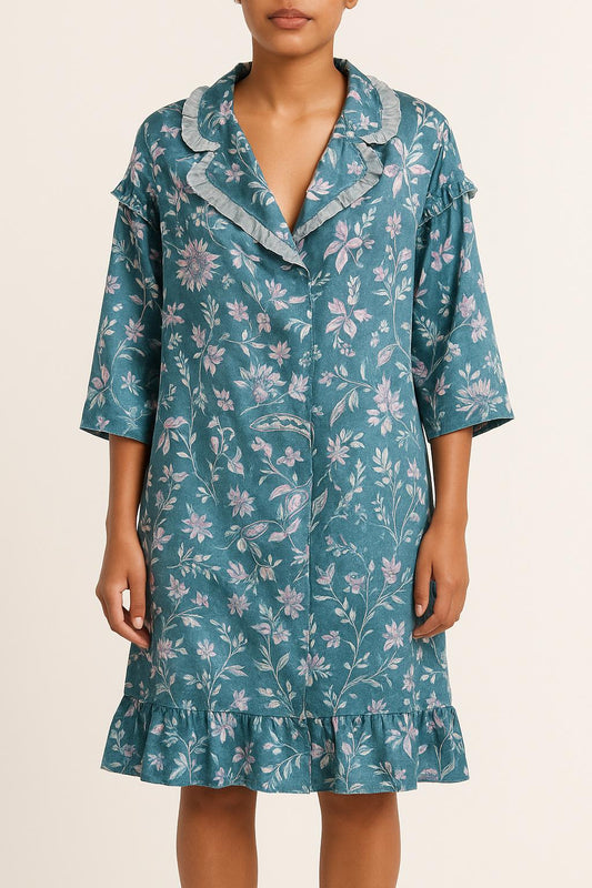 Robe Midi Multicolore - Taille S/36