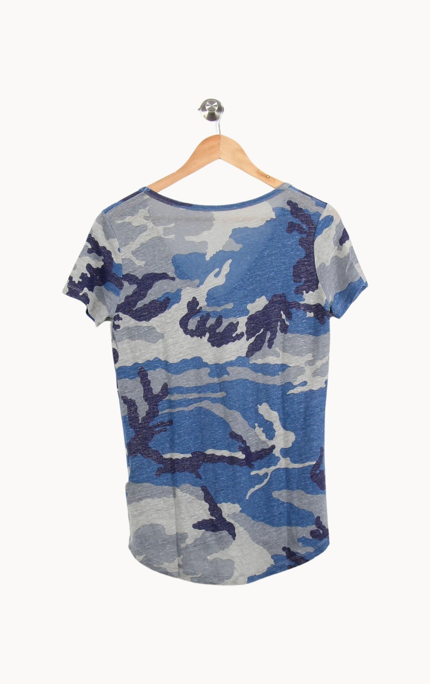 Tee-shirt Bleu et Gris - Taille S/36