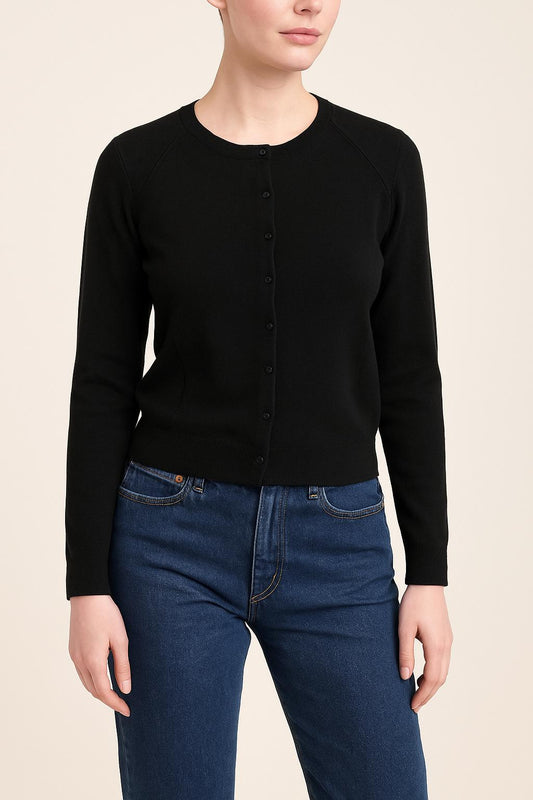 Cardigan Noir - Taille M/38