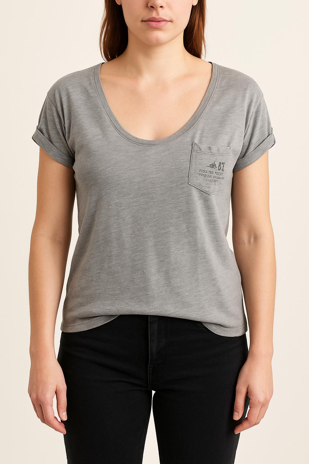 Tee-shirt Gris - Taille S/36