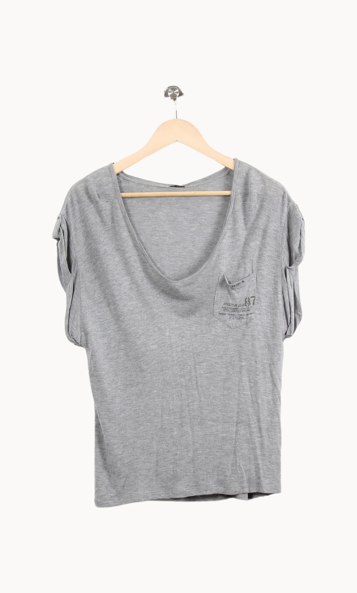 Tee-shirt Gris - Taille S/36
