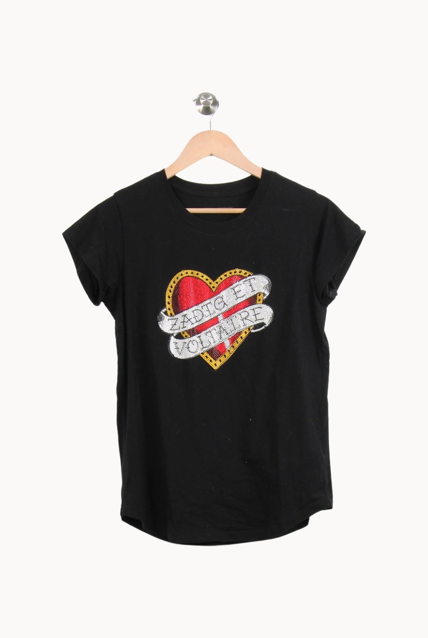 Tee-shirt Noir - Taille S/36