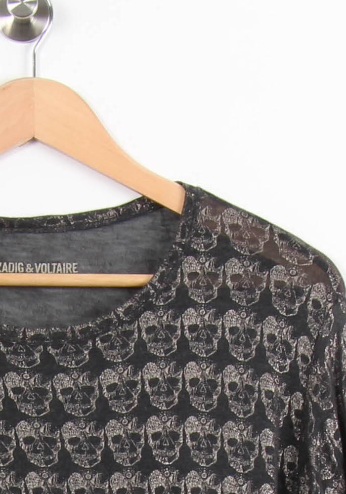 Tee-shirt Noir et Gris - Taille S/36