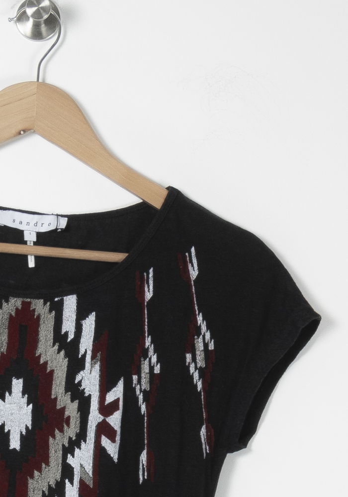 Tee-shirt Noir et Blanc - Taille S/36