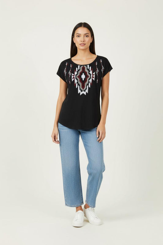 Tee-shirt Noir et Blanc - Taille S/36