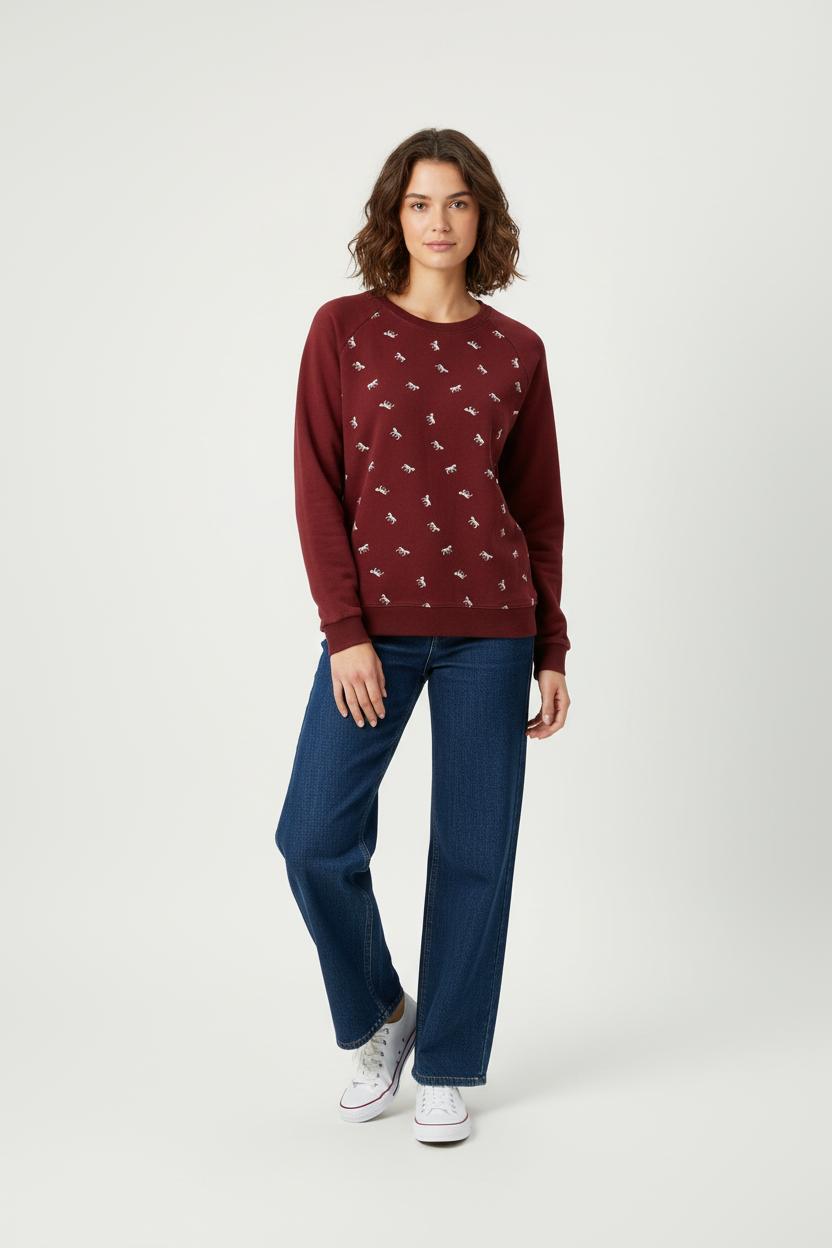 Sweat Bordeaux - Taille M/38