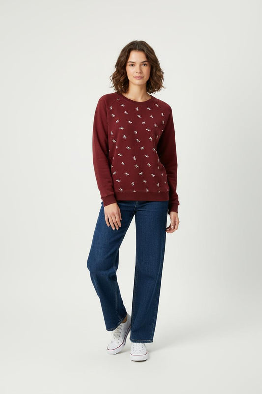 Sweat Bordeaux - Taille M/38