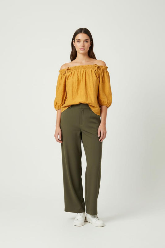 Blouse Orange - Taille XS/34