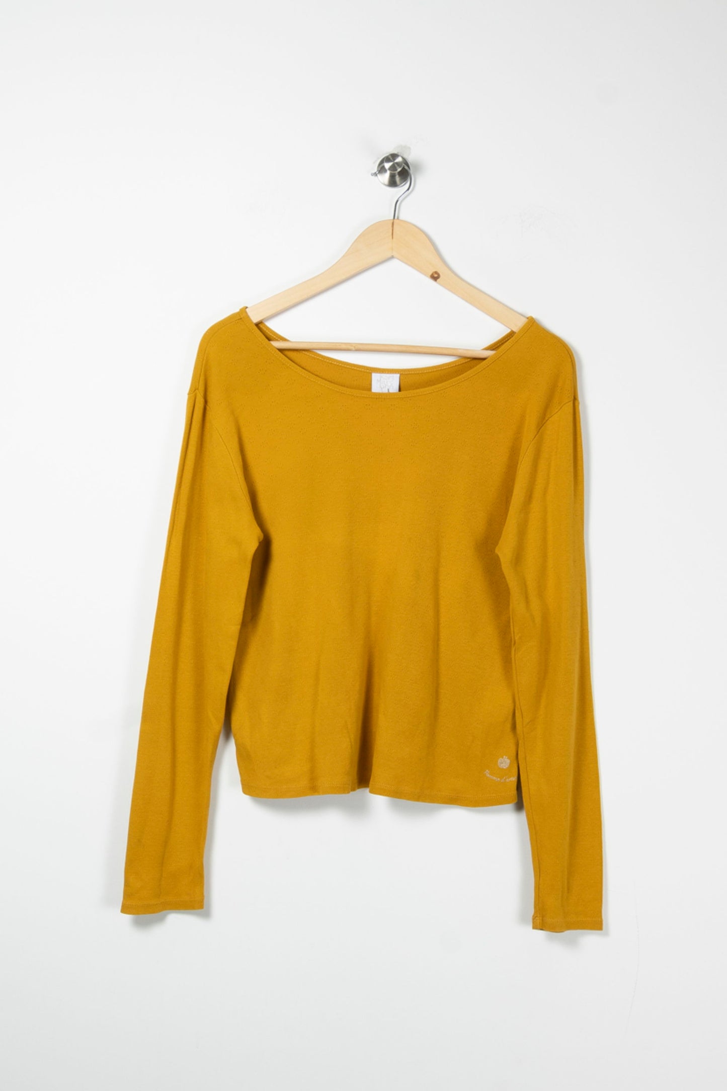 Tee-shirt manches longues jaune - Taille S/36