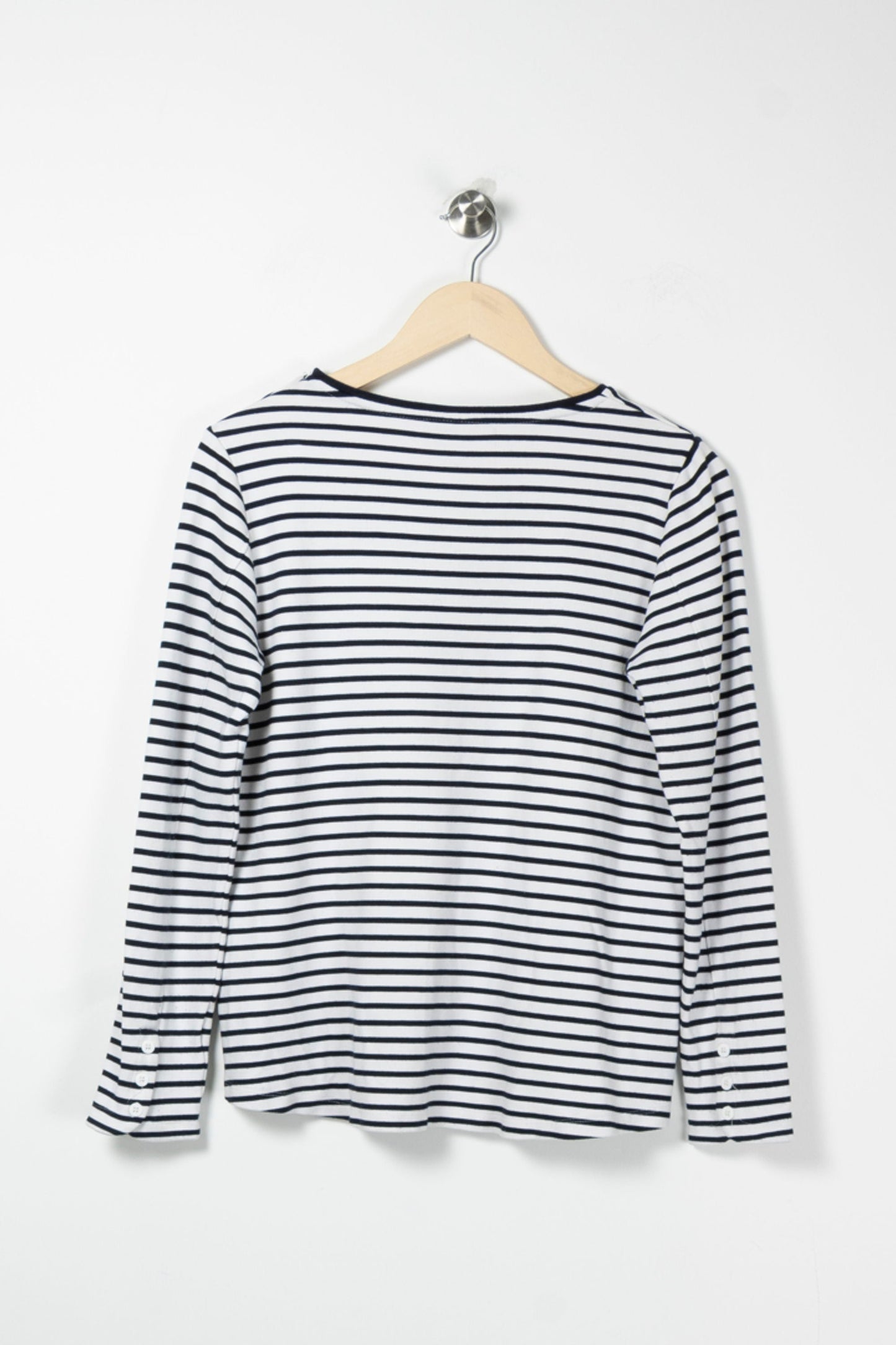 Marinière Blanc et Noir - Taille S/36