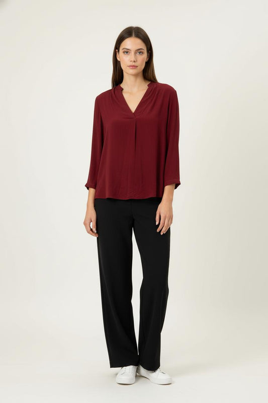 Blouse Bordeaux - Taille M/38