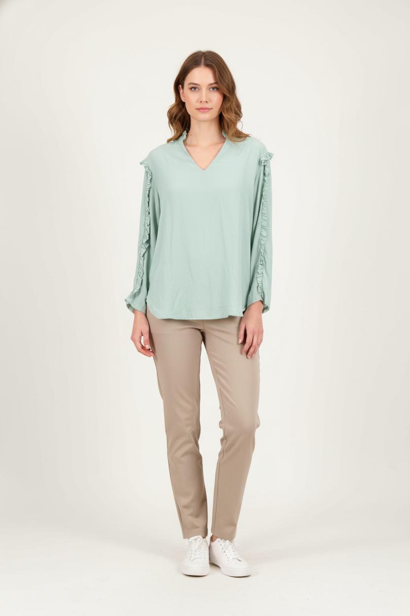 Blouse Verte - Taille S/36