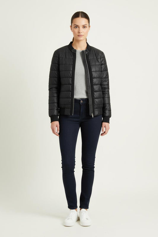 Blouson Doudoune Noir - Taille XS/34