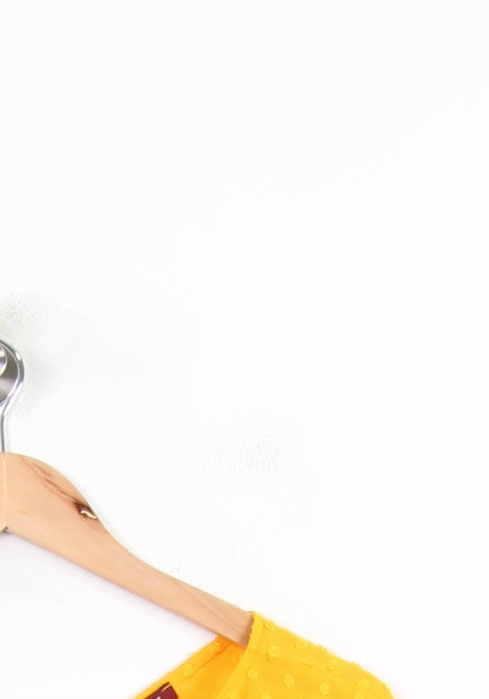 Blouse jaune - Taille XS/34