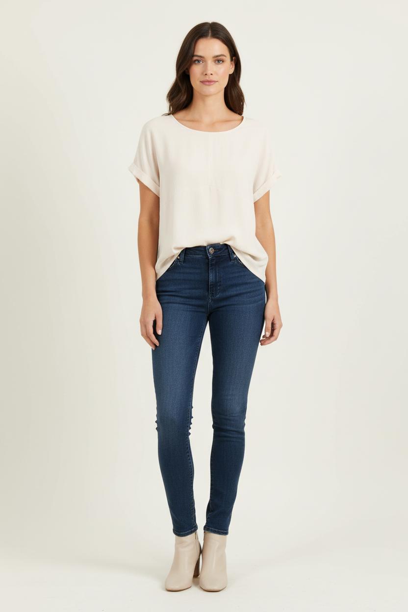 Blouse Beige - Taille S/36