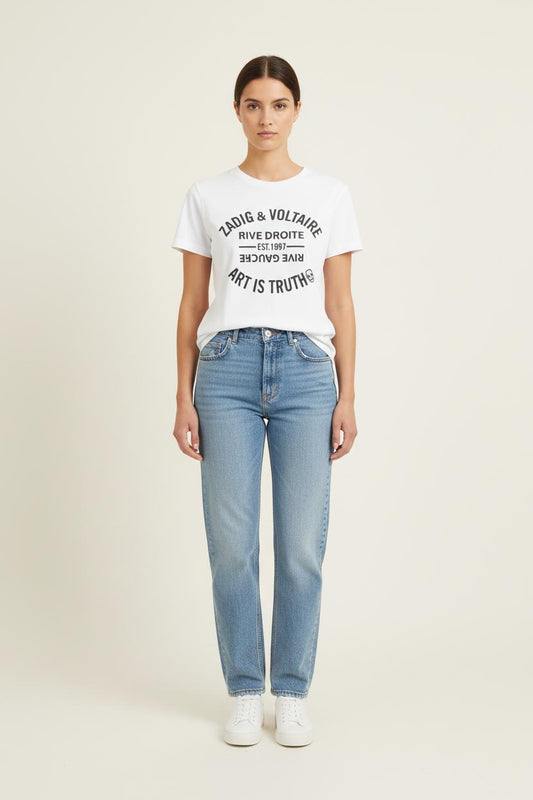 Tee-shirt Blanc - Taille M/38