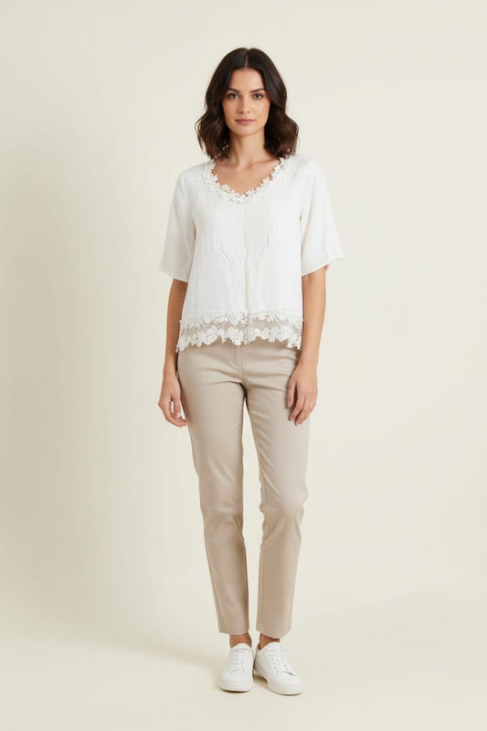 Blouse Blanche - Taille S/36