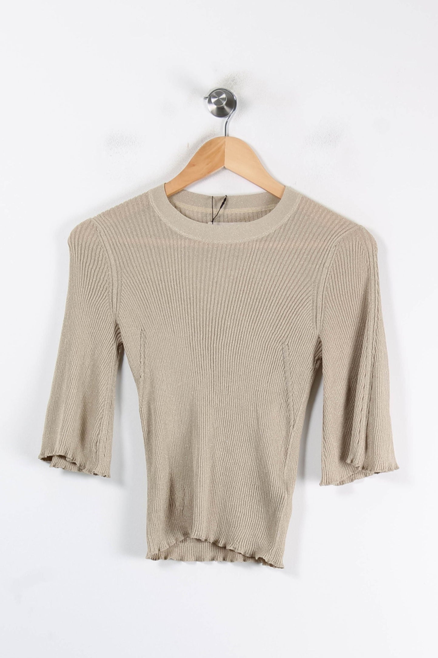 Tee Shirt Beige - Taille S/36