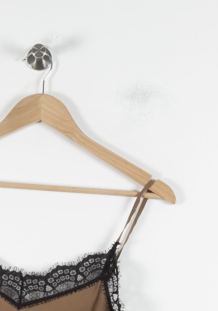 Caraco Marron et Noir - Taille M/38