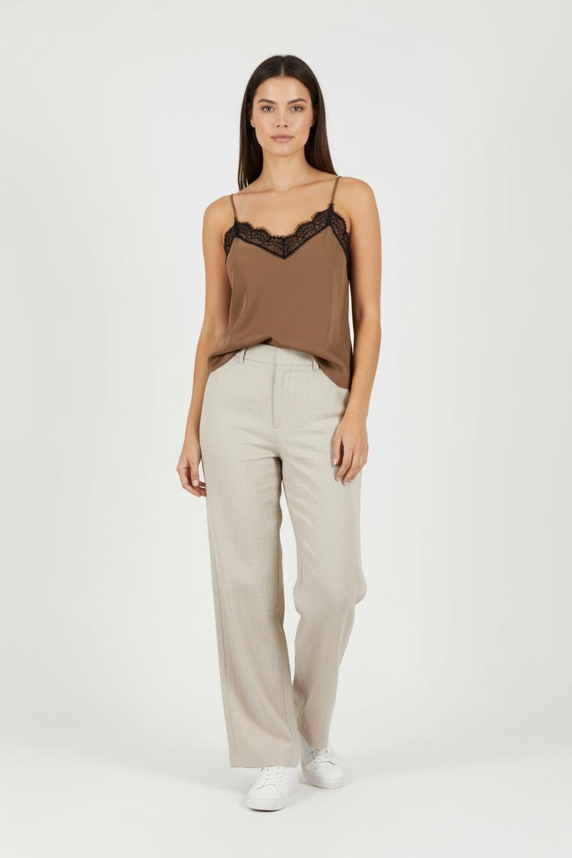 Caraco Marron et Noir - Taille M/38