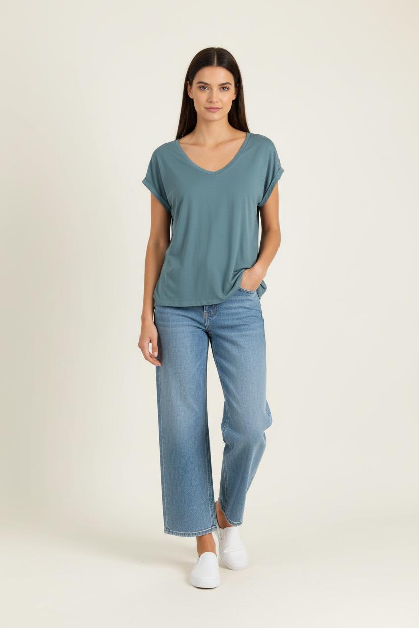 Tee-shirt Bleu - Taille L/40