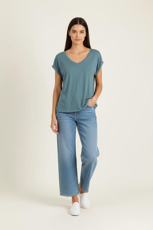 Tee-shirt Bleu - Taille L/40