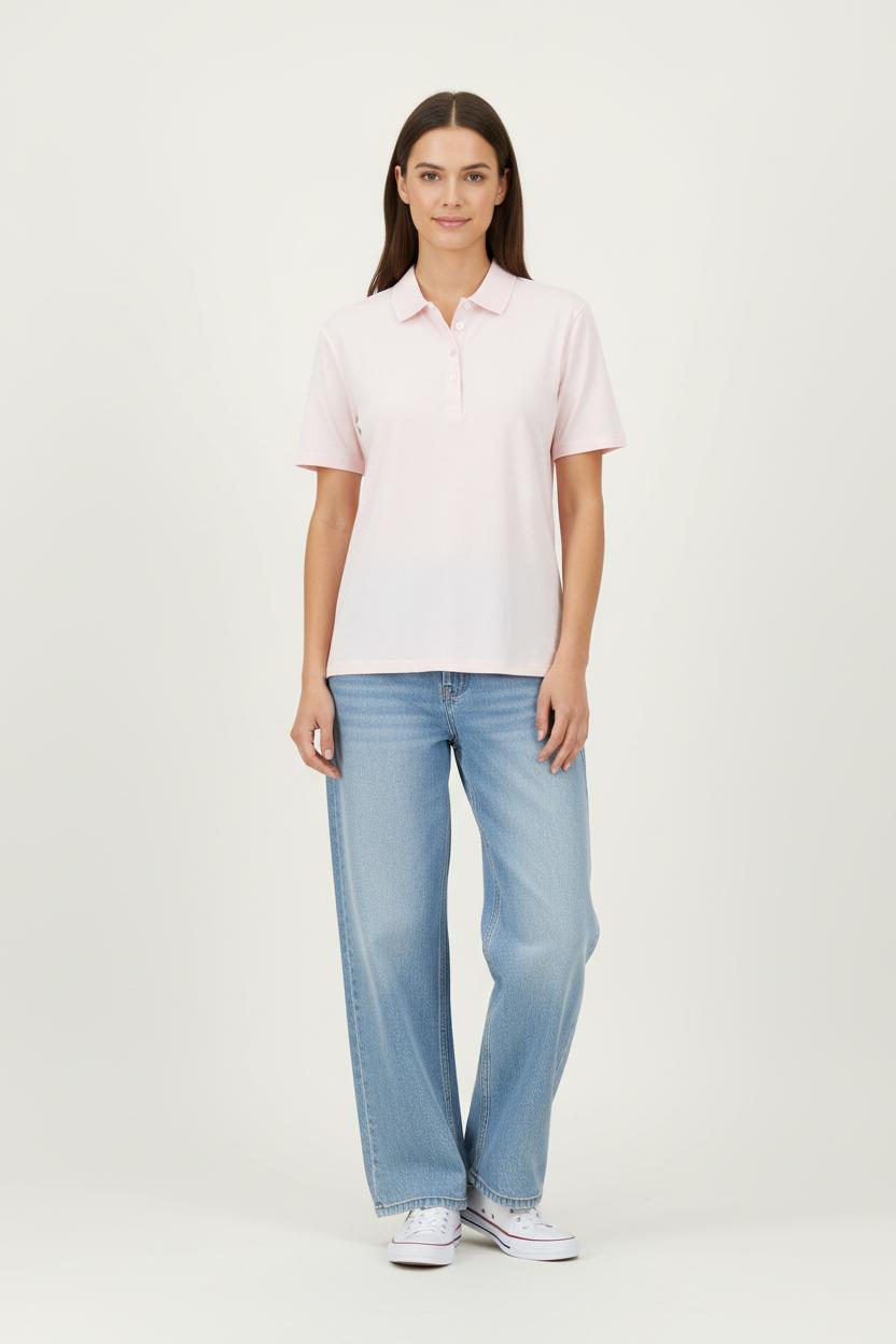 Polo Rose - Taille L/40