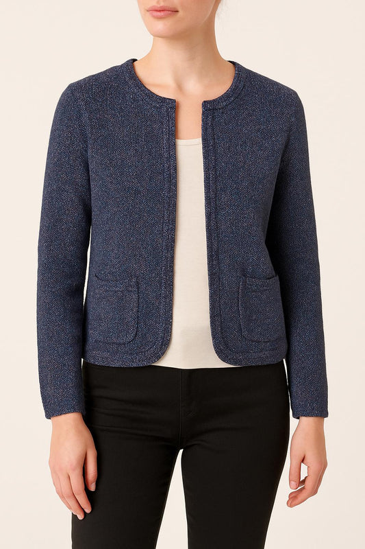 Cardigan Bleu et Violet - Taille S/36
