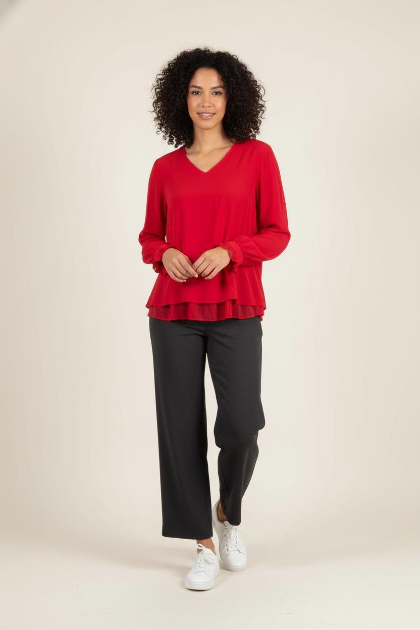Blouse Rouge - Taille M/38