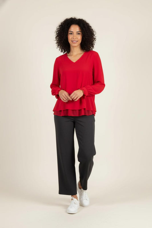 Blouse Rouge - Taille M/38
