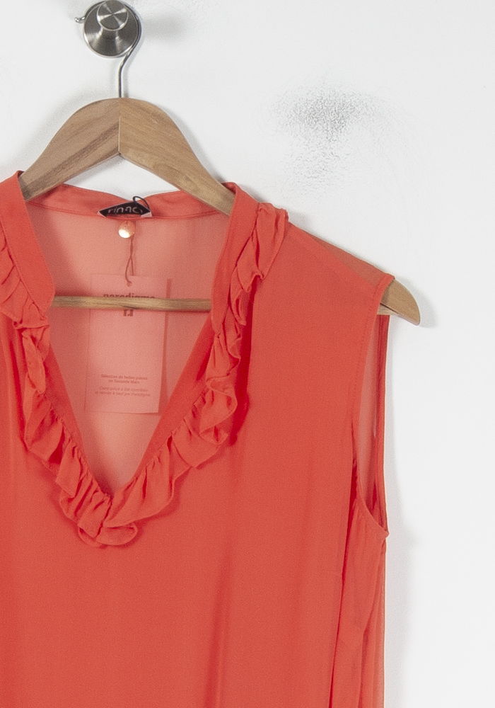 Blouse orange - Taille XL/42