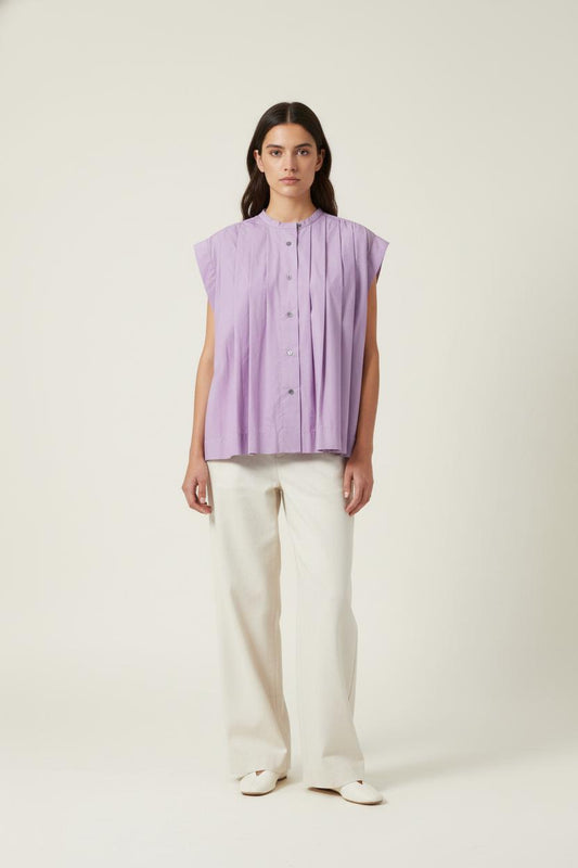 Blouse Violette - Taille S/36