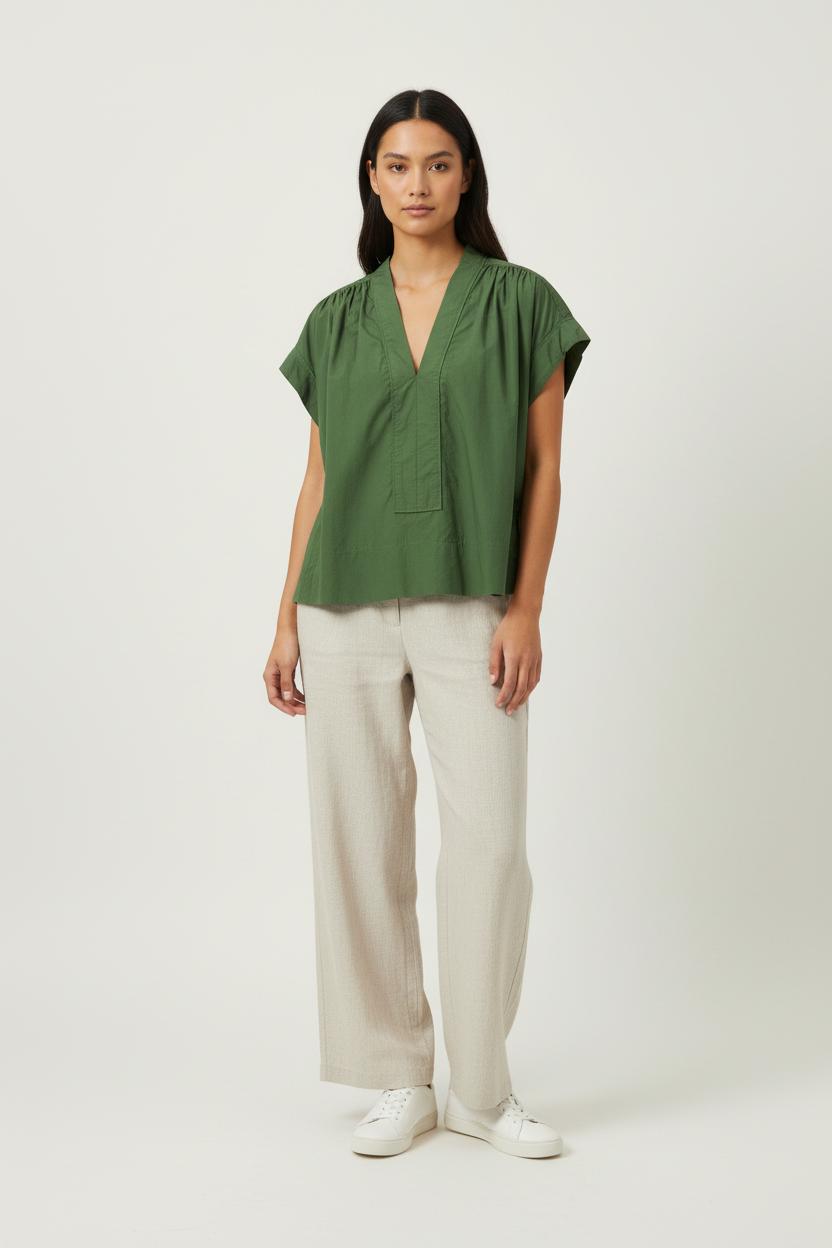 Blouse Verte - Taille S/36