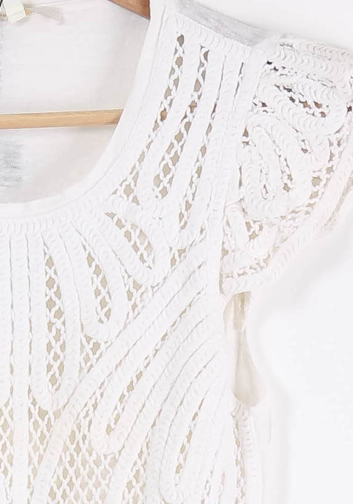 Top Blanc - Taille L/40