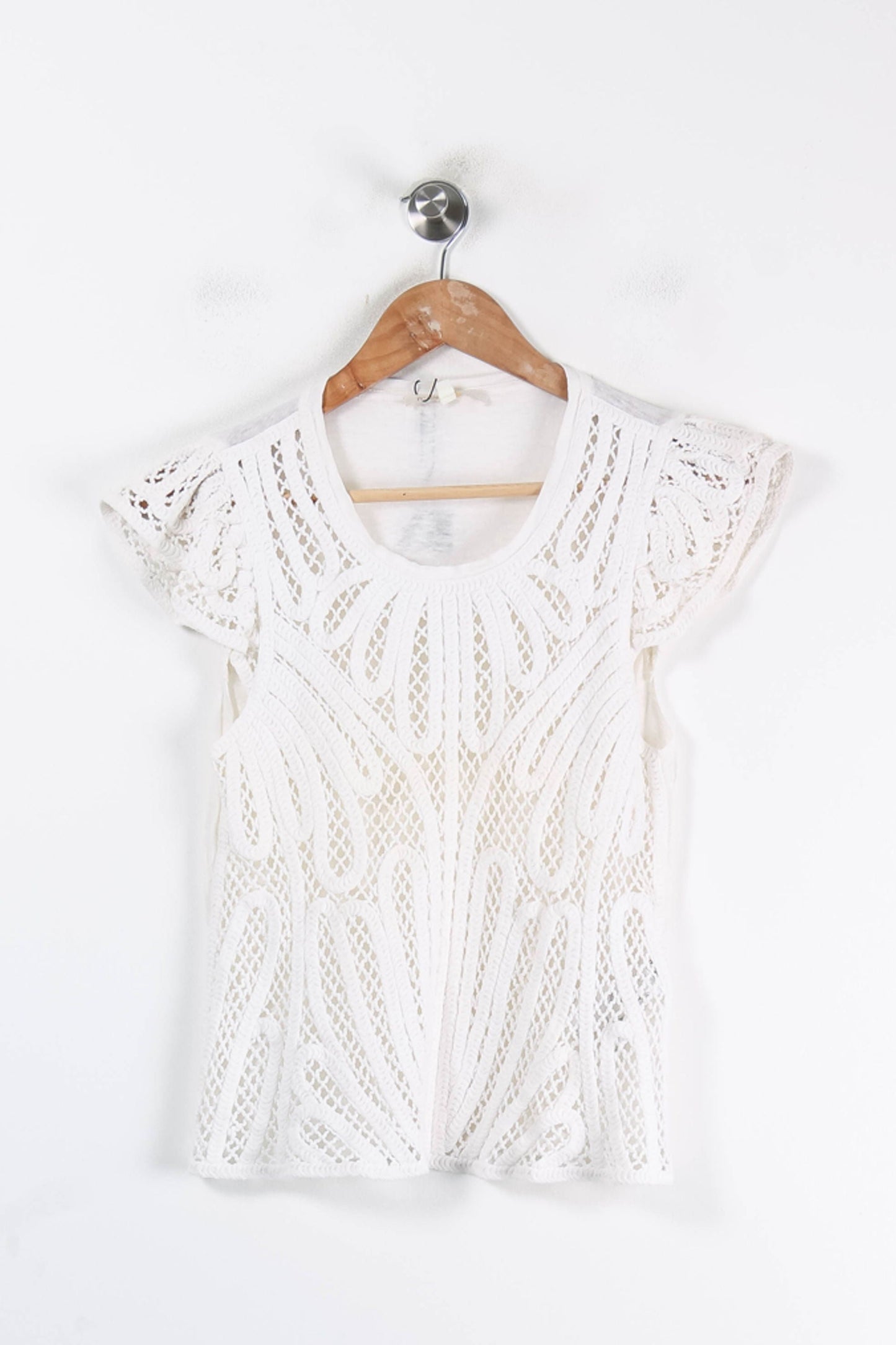 Top Blanc - Taille L/40