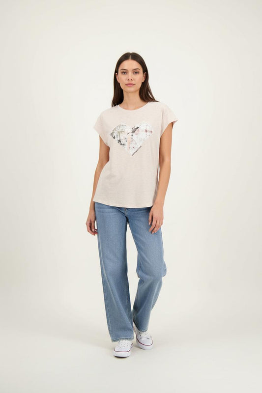 Tee-shirt Rose - Taille M/38