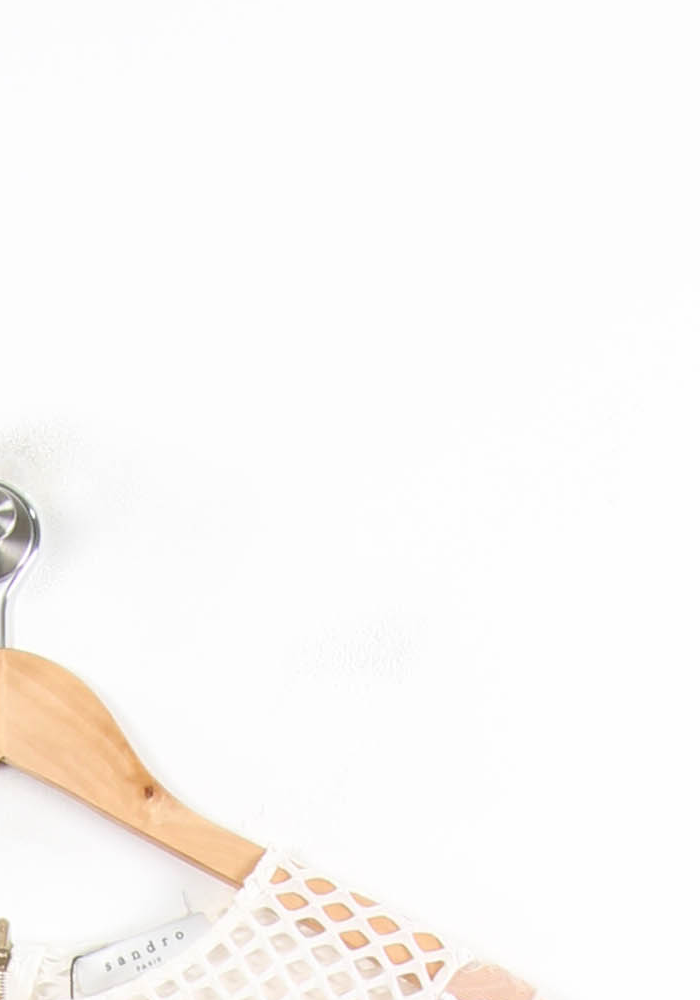 Blouse Dentelle Blanche - Taille M/38