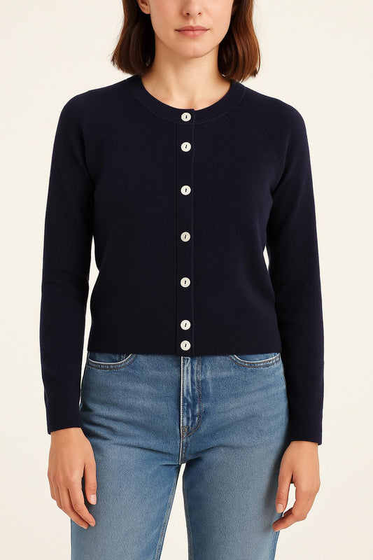 Cardigan Bleu - Taille S/36