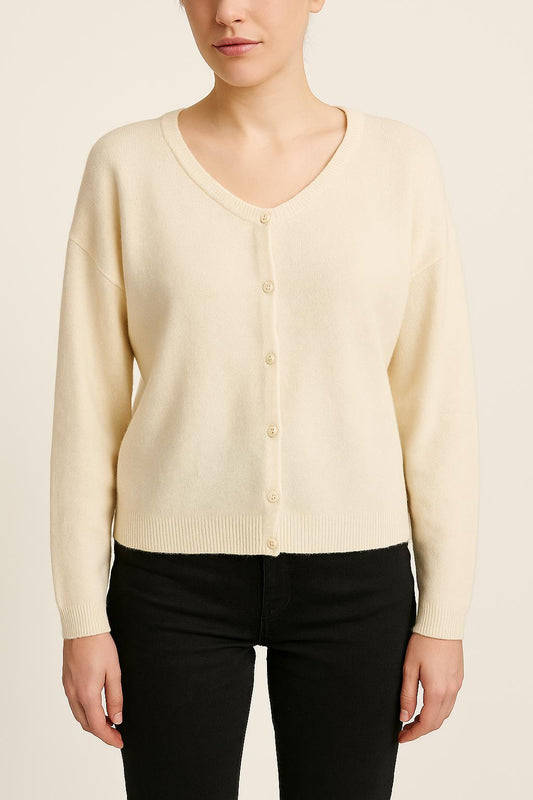 Cardigan Beige - Taille XS/34